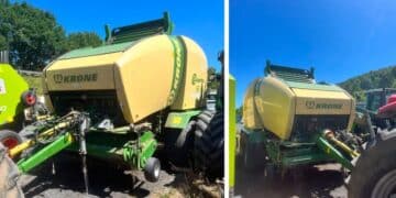 Presse enrubanneuse KRONE CF 155 XC