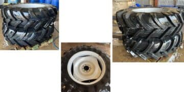 Michelin 420/85/R34 + jante